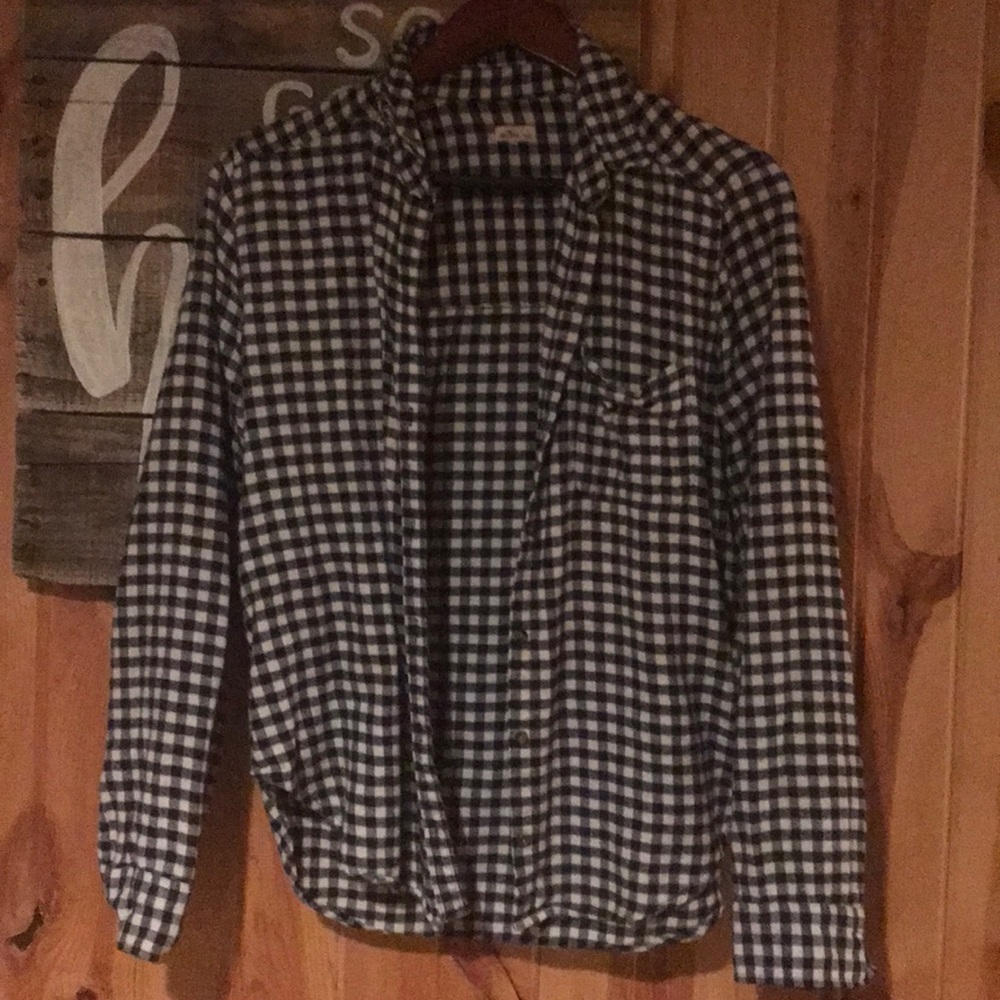 Plaid button up